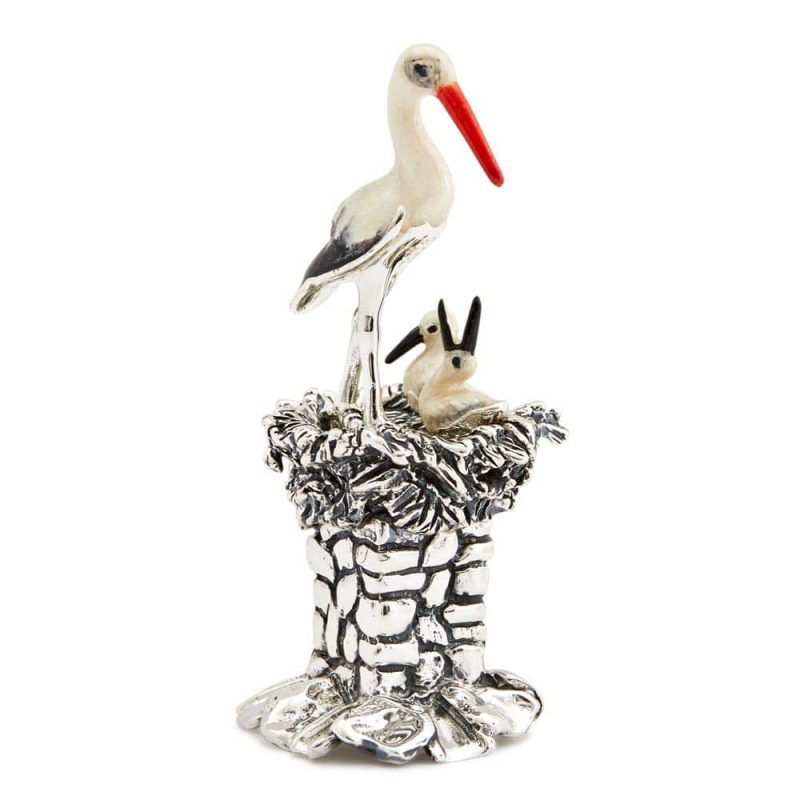 ST415 Stork on a chimney