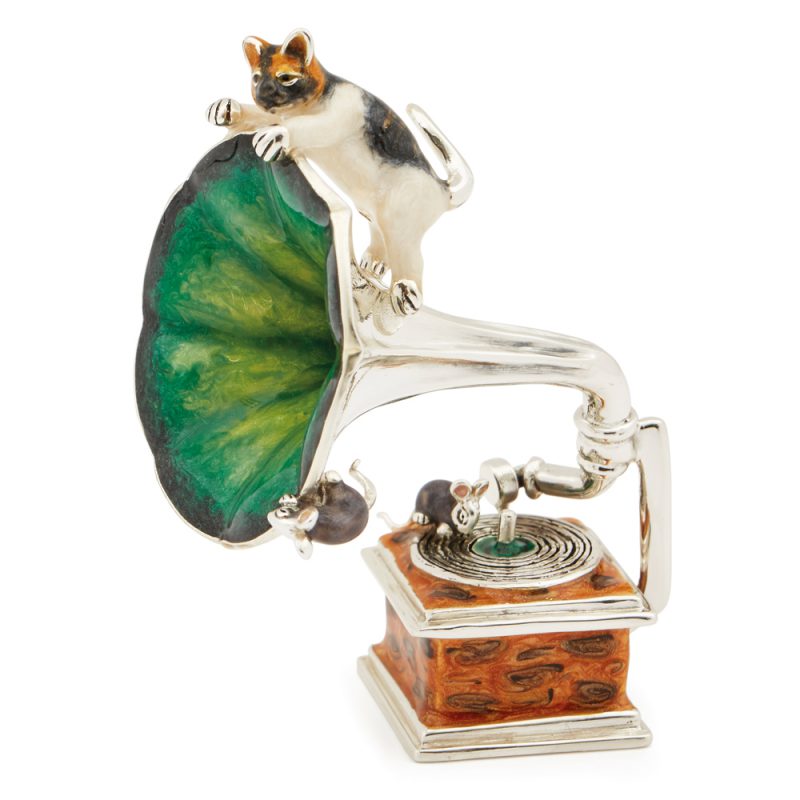 ST607-Cat-&-Mice-on-Gramaphone-Tabby